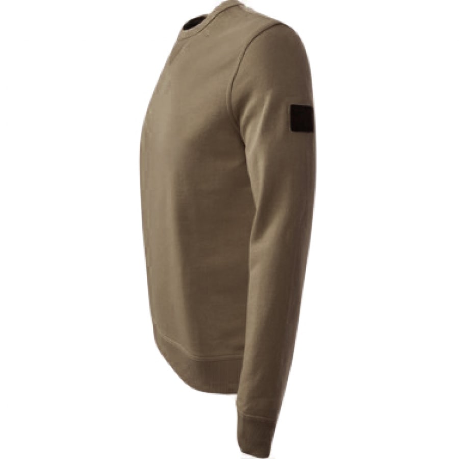 Alternative Image for ProductBOSS Walkup Sweatshirt Brown3